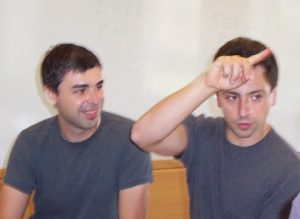 Larry Page and Sergey Brin