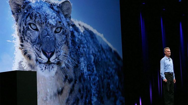 snow leopard apple
