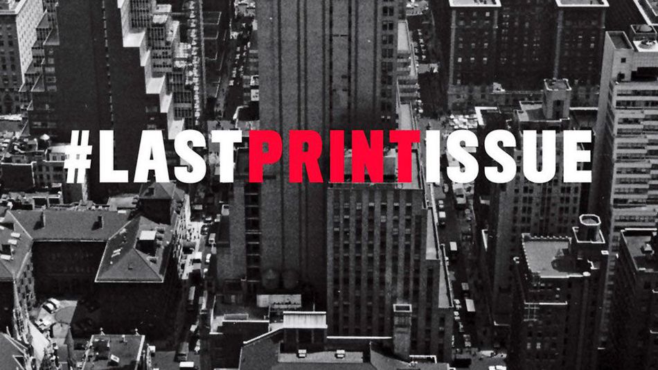 Newsweek - Last Print Issue