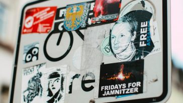 Julian Assange sticker